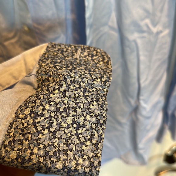 Symth and Gibson Tailored Fit Dress Shirt 15/38 Liberty London Fabric Contrast - Picture 4 of 4